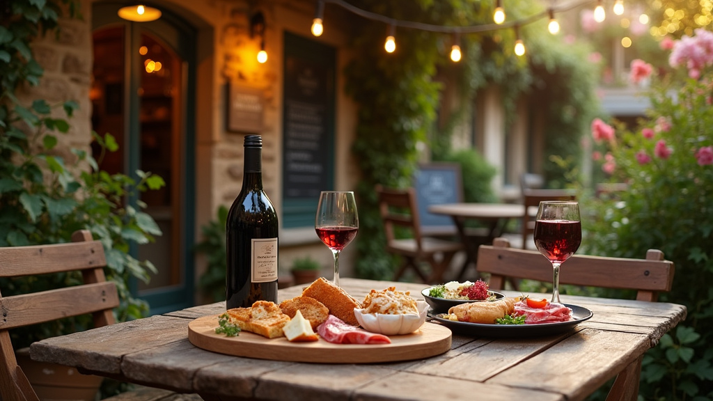 Sélection de boissons sans alcool dans un bar élégant