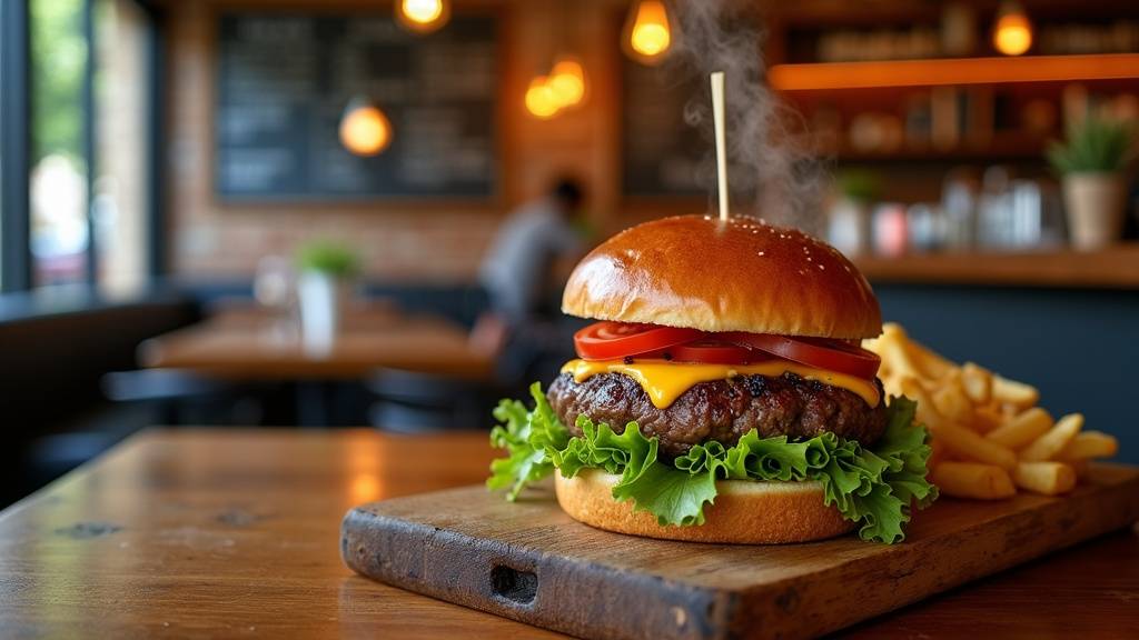 Intérieur du Burger King Évry Le Spot - espace moderne avec aire de jeux pour enfants