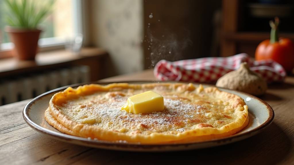 Galettes bretonnes servies dans une crêperie artisanale de l'Essonne