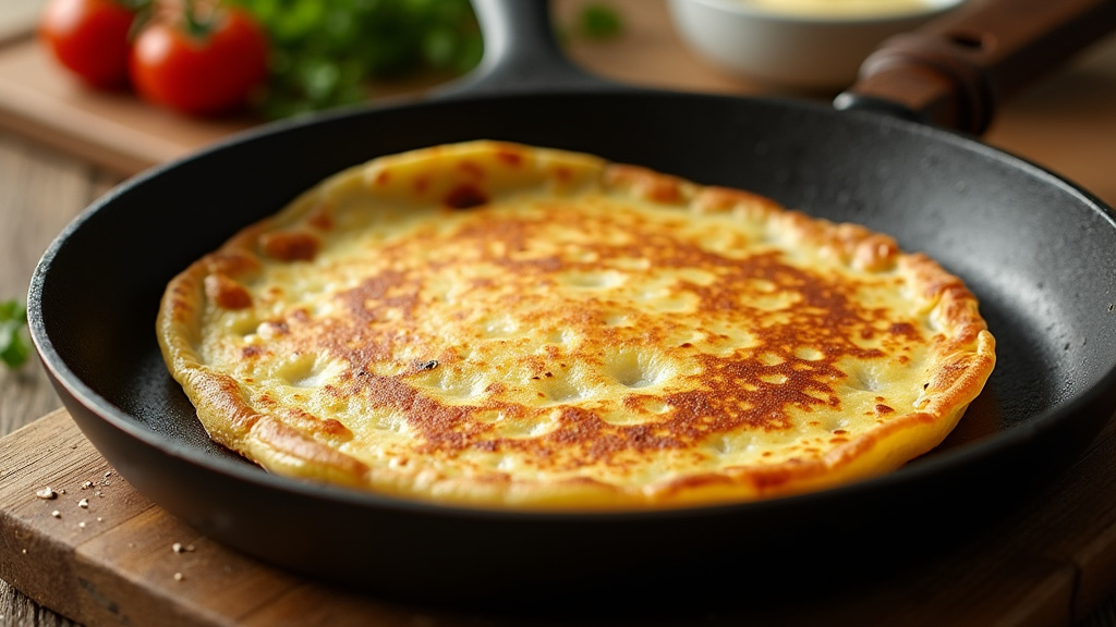 Crêpes salées garnies avec des ingrédients colorés et frais