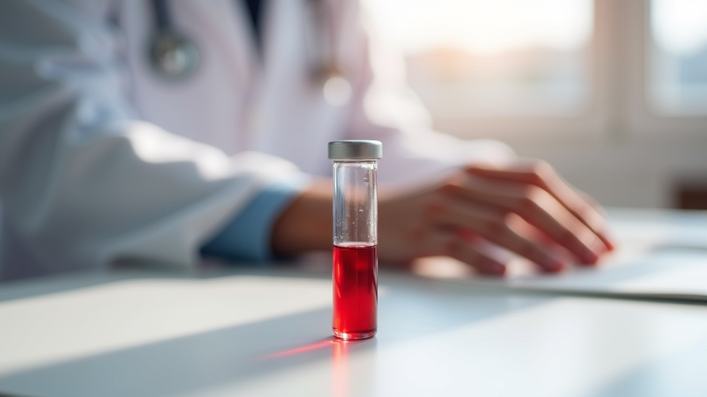 Analyse sanguine dans un laboratoire médical moderne en 2026