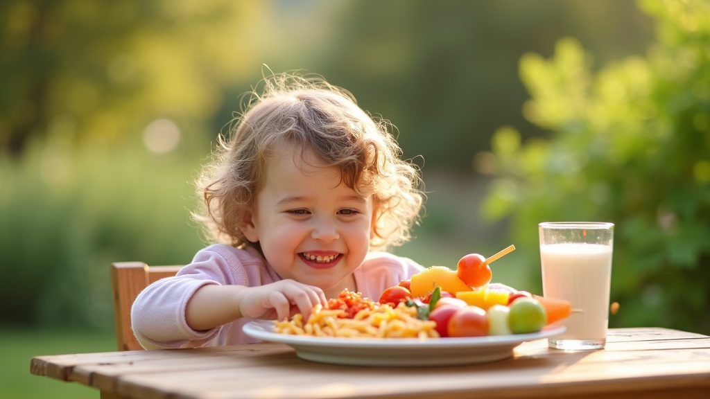 Famille heureuse dégustant un repas dans un restaurant à Lisses