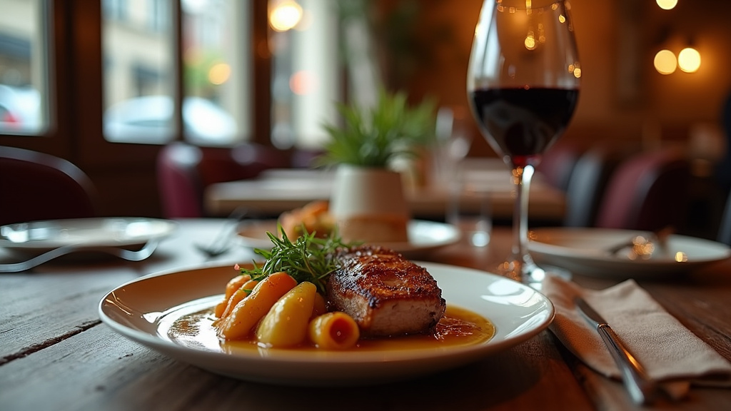 Vue panoramique du centre-ville de Corbeil-Essonnes avec ses restaurants et terrasses animées