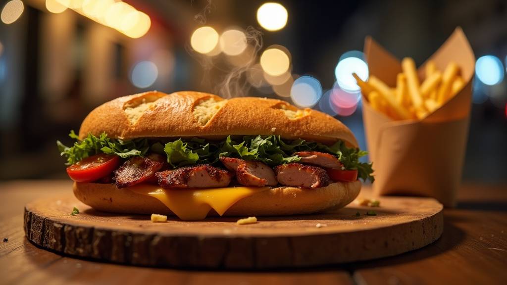 Livraison de sandwichs au Coudray-Montceaux - Service à domicile