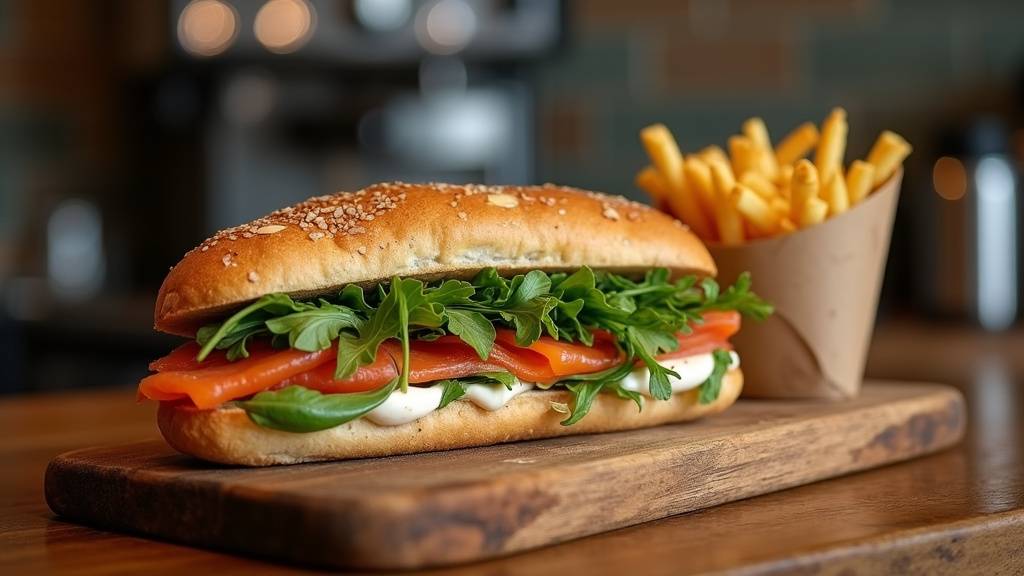 Sandwich aux saveurs caraïbes d'O'Sandwich Caribbean à Viry-Châtillon