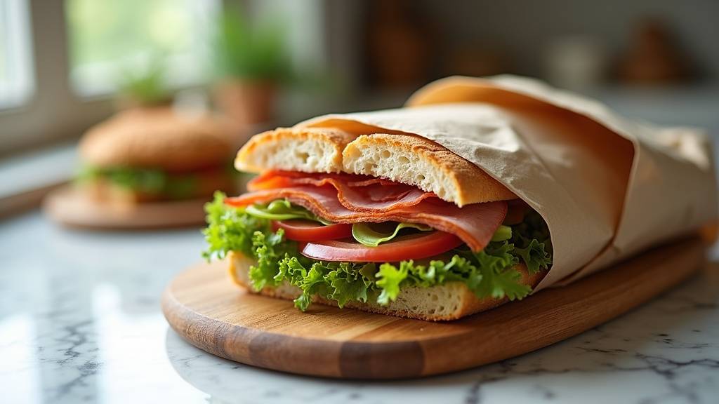 Livraison de sandwich à domicile - service rapide et pratique