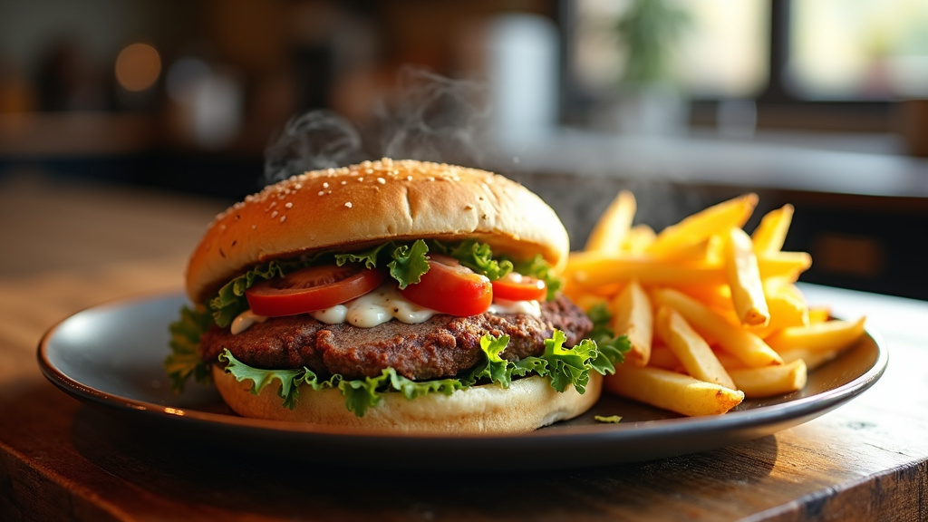 Menu scolaire équilibré à Mennecy avec plat principal, légumes et dessert