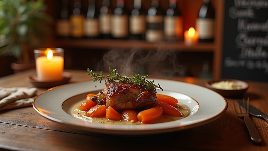 Terrasse du Coin du Lac avec vue sur le lac