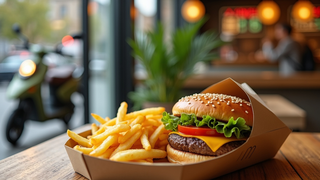 Un gobelet réutilisable McDonald's, symbolisant les initiatives écologiques et la réduction des déchets.