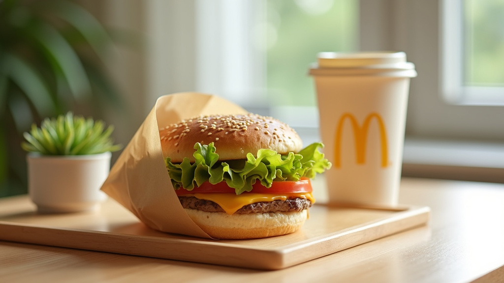 Visuel des nouvelles offres McDonald's pour 2026, avec un assortiment de burgers et frites.