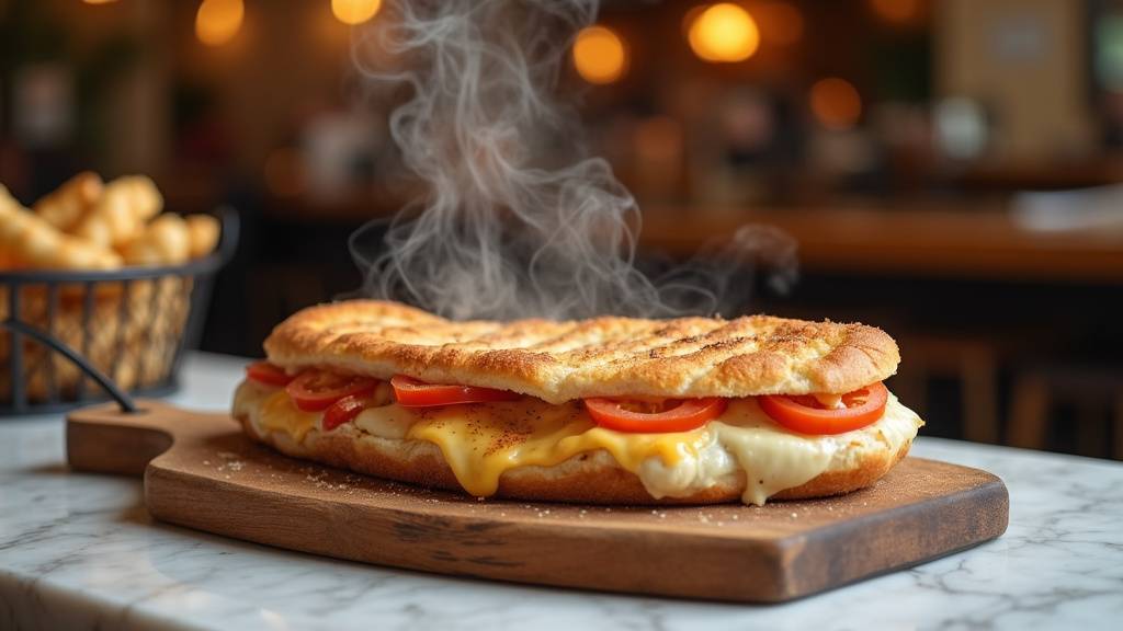 Intérieur de la sandwicherie Pizza Services Evry avec clients dégustant des paninis