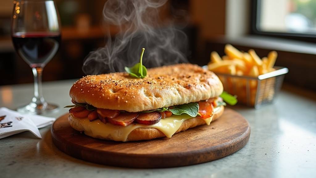 Panini savoureux grillé à Saint-Pierre-du-Perray