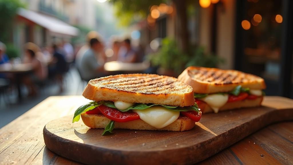 Paninis préparés à la commande chez Pizza Presto Ris-Orangis