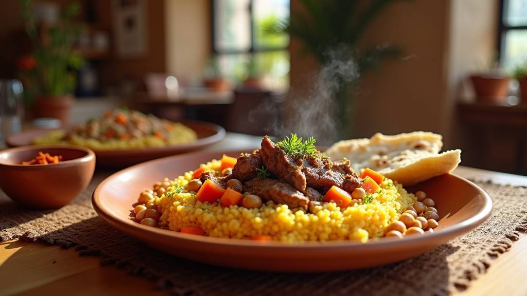 Plats du jour colorés et appétissants dans différents restaurants de Corbeil-Essonnes