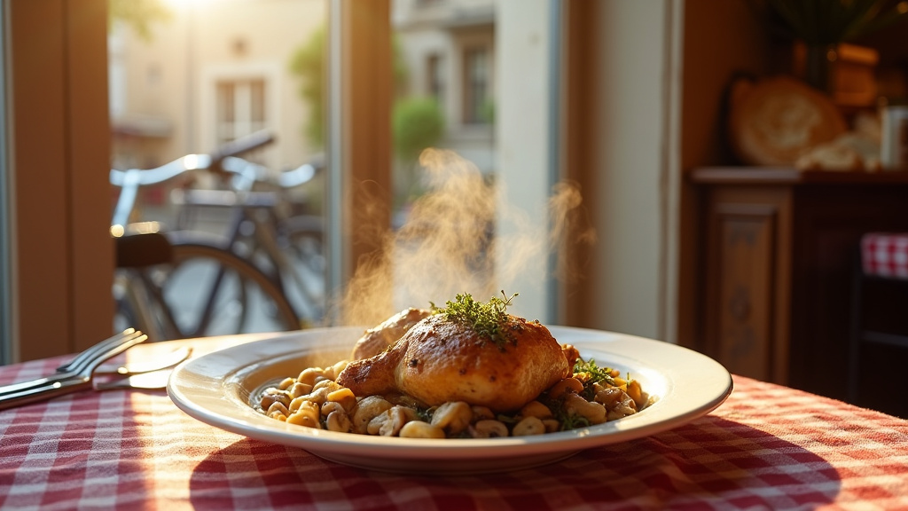 Intérieur chaleureux du restaurant Le Cosy à Soisy-sur-Seine