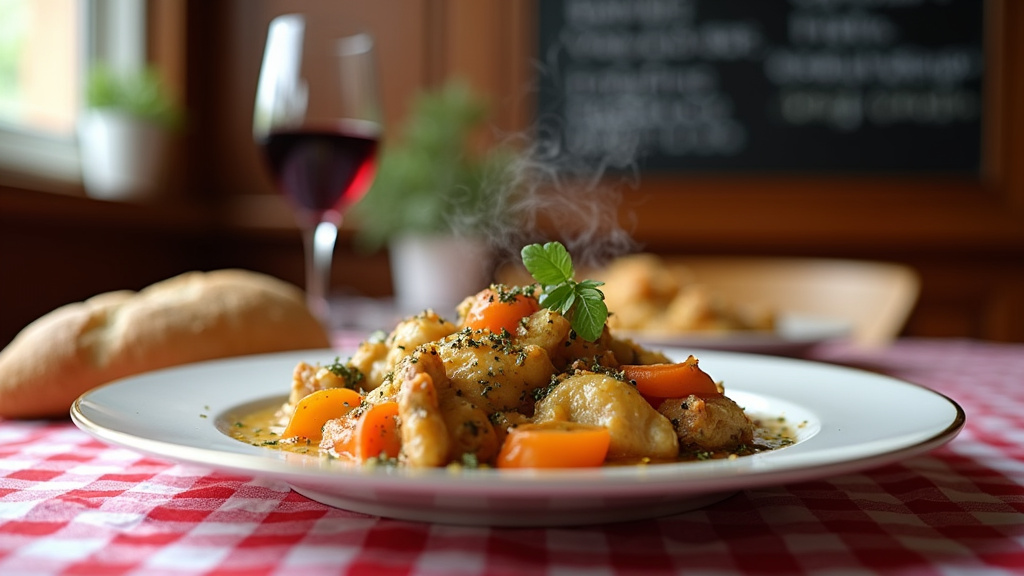 Plat du jour savoureux servi dans un restaurant de Viry-Châtillon
