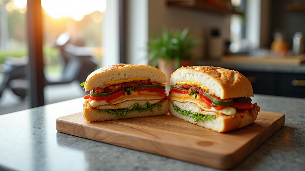 Bokit antillais garni - spécialité d'O'SANDWICH CARIBBEAN