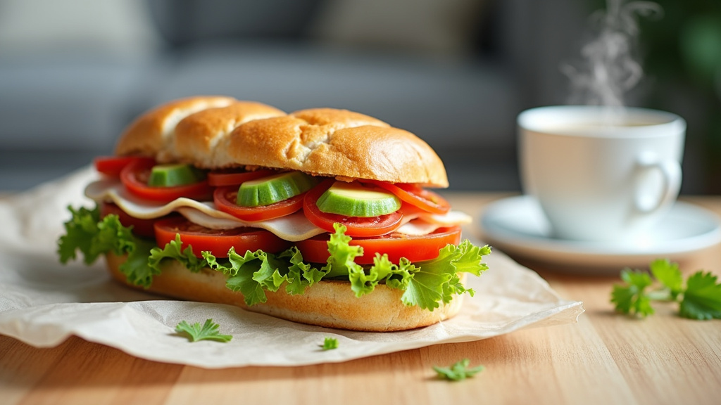 Interface des applications de livraison de sandwichs à Évry en 2026