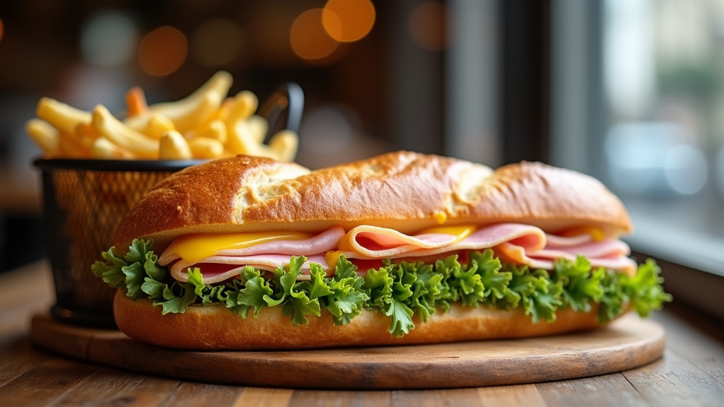 Interface de commande sur application de livraison de repas à Saint-Germain-lès-Corbeil