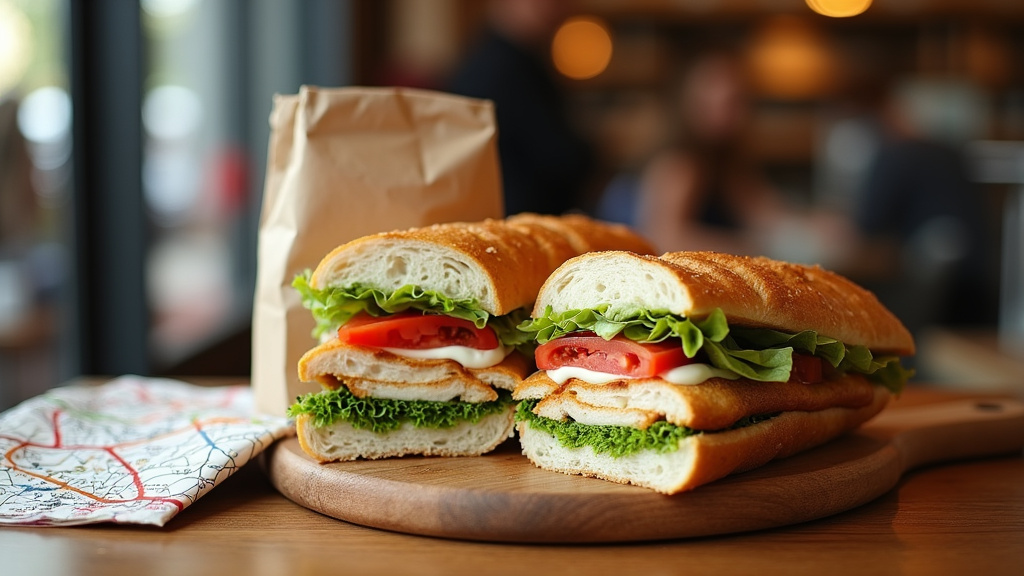 Carte interactive des meilleurs restaurants sandwich à Évry avec codes couleurs par type d'établissement