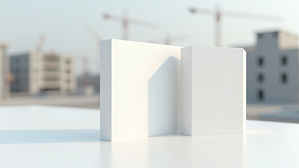 Détail de la finition lisse des panneaux sandwich dans une installation professionnelle