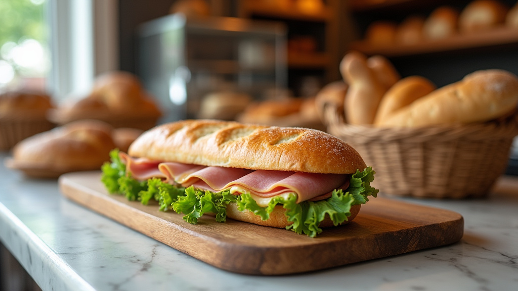 Intérieur moderne de BCHEF Carré Sénart avec clients déjeunant