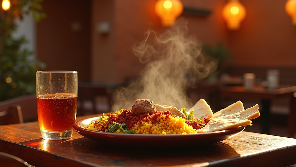 Spécialités orientales authentiques dans une épicerie locale près d'Étiolles