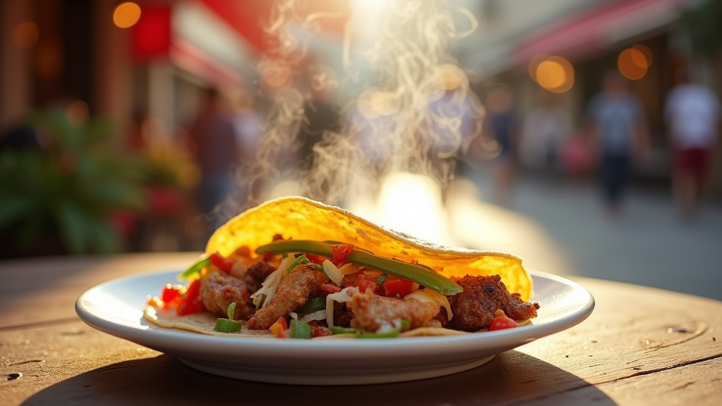 Tacos chauds et gratinés servis dans un restaurant de Corbeil-Essonnes