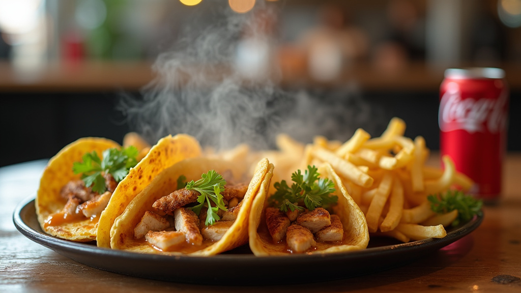 Intérieur du restaurant O'Tacos à Ris-Orangis avec clients en train de composer leurs tacos