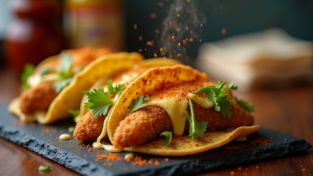 Intérieur chaleureux de la pizzeria Bell'Italia avec des clients dégustant des tacos