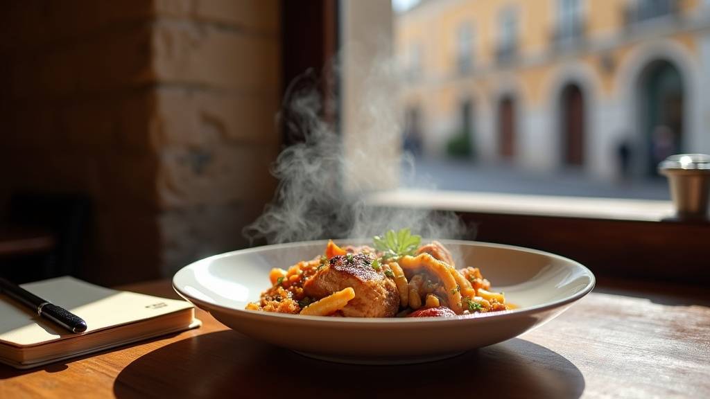 Repas savoureux decouvert lors d un voyage touristique